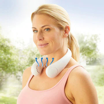Portable Electric Neck Fan Wireless Fan Rechargeable