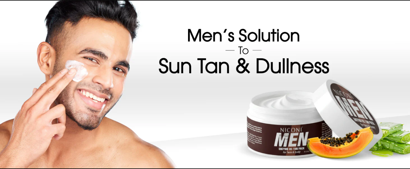 Niconi Men & Women Enzyme De-Tan Pack For Face & Body