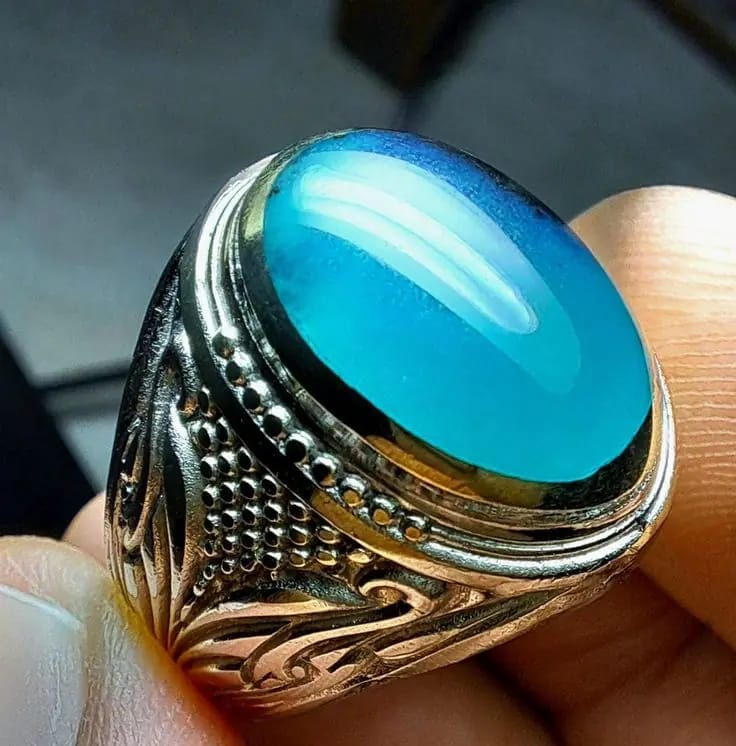 Color Changing Stone Royal Turkish Ring