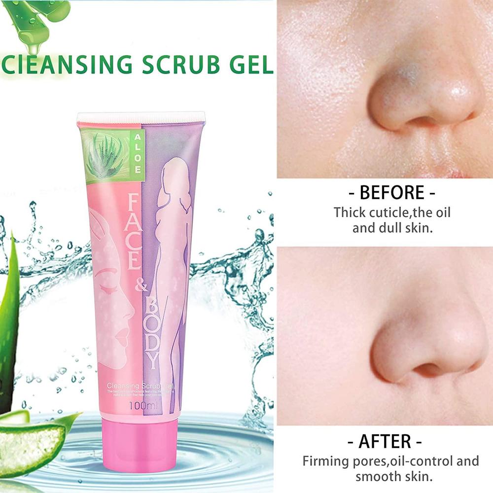 Face and Body Facial Scrub Gel 100g